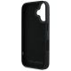 7. Karl Lagerfeld HC 3D Rubber Längliche Glitzer iPhone 16 Hülle - Schwarz