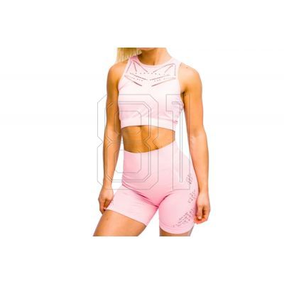 4. GymHero Leggins Stripes W MAUVE