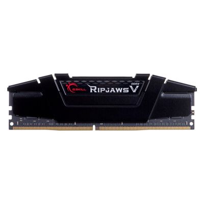 3. G.SKILL RipjawsV F4-3200C16Q-64GVK Speicherkits (DDR4-DIMM; 4 x 16 GB; 3200 MHz; CL16)