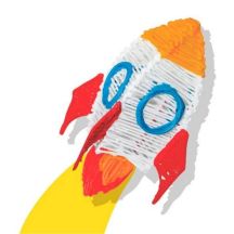 3DOODLER START FILAMENT ECO 2,5 MM, 250 STÜCK, 5 FARBEN (NEONROT, ORANGE, GRÜN, PINK, GELB), NEON GLOW 3DS-ECO-MIX3-250