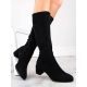10. Schwarze Sergio Leone Damen-Stiefel mit hohem Absatz