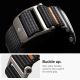 4. Spigen DuraPro Armband für Samsung Galaxy Watch Ultra 47 mm – Schwarz