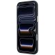 5. Guess Perforierte 4G Gold Logo Magsafe Hülle für iPhone 17 Pro / 18 Pro - Schwarz