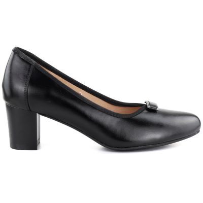 2. Vinceza 58622 schwarze Pumps mit Blockabsatz