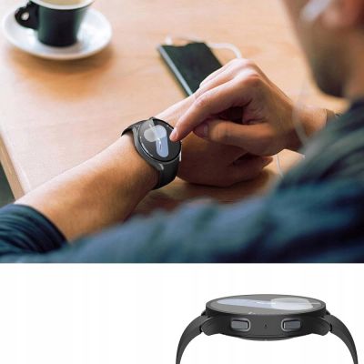 2. Tech-Protect Defense360 Hülle für Samsung Galaxy Watch 4 / 5 / FE (40 mm) – Schwarz