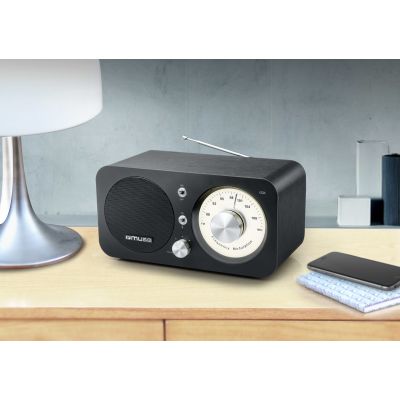 2. Muse M-095 BT Tragbares Schwarz