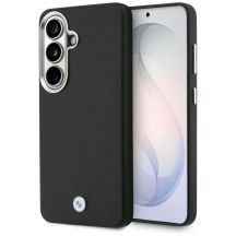 BMW Metalllogo-MagSafe-Hülle für Samsung Galaxy S26+ - Schwarz
