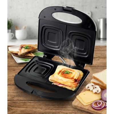 12. Esperanza Pizzaiola TKT005K Sandwichmaker (700W; schwarz)