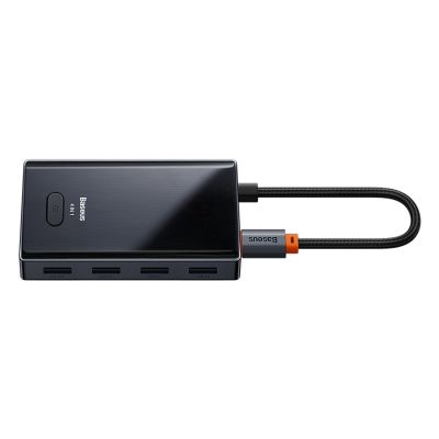 8. Baseus PioneerJoy 4xUSB-A 3.0 USB-C Hub – Grau
