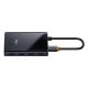 8. Baseus PioneerJoy 4xUSB-A 3.0 USB-C Hub – Grau