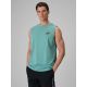 Lässiges, ärmelloses Herren-T-Shirt mit Aufdruck 4F 4FRSS26TSLEM365-47S