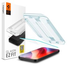Spigen Glas.tR EZ Fit gehärtetes Glas für iPhone 15/16