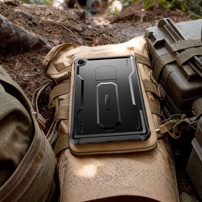 7. Tech-Protect Kevlar Pro Hülle für Samsung Galaxy Tab A9+ / A11+ - Schwarz