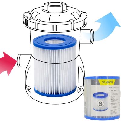 9. Filter für Schwimmbadpumpe 80x90MM 29P481