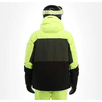 4. O'Neill Herren Wintersportjacke Carbonite Snowboard Ski 10K Grün Schwarz