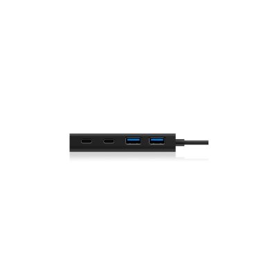 7. ICY BOX IB-HUB1426-CPD USB 3.2 Gen 1 (3.1 Gen 1) Typ-C 5000 Mbit/s Schwarz