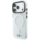 2. BMW M IML MagSafe Hülle mit mattiertem Metalllogo und Zierleisten für iPhone 18 Pro Max / 17 Pro Max – Transparent