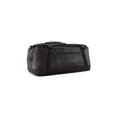 Schwarze Reisetasche mit Lochmuster, 70 l, schwarz, mit schwarzem Aufdruck von Patagonia
