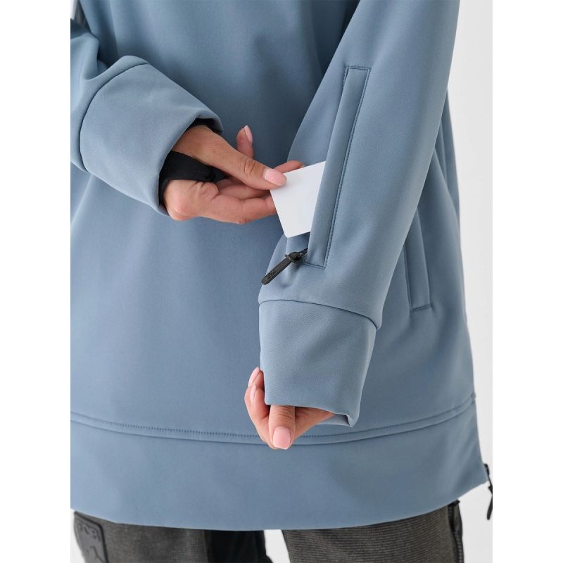 4. Softshell-Snowboardjacke für Damen mit 5000er Membran 4F 4FWAW24TSOFF289-32S