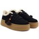 8. Schwarze Kobbo 79665 Leder-Plateauschuhe mit Isolierung