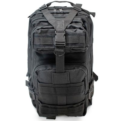 2. Schwarzer Militärrucksack SEMI LINE