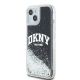 2. DKNY Liquid Glitter Big Logo Hülle für iPhone 15 / 14 / 13 - Schwarz