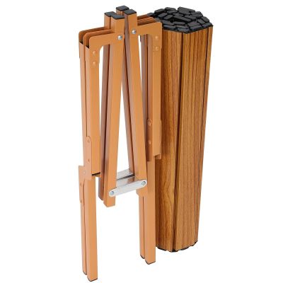 7. Klappbarer Touristentisch 90x60x45cm im Enero Campingrucksack