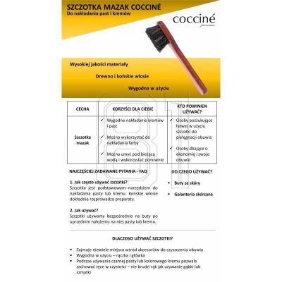 4. Coccine kleine Schuhbürste DA0248