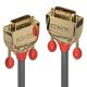 Lindy 36217 DVI-Kabel 20 m DVI-D, Gold, Grau