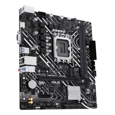 4. ASUS PRIME H610M-K ARGB Intel H610 LGA 1700 Micro-ATX
