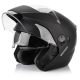 27. Meteor Hekato M Motorradhelm 57-58 cm schwarz