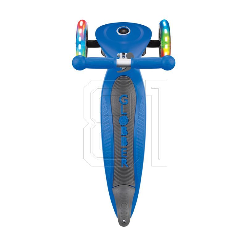 9. Globber Faltbarer 3-Rad-Scooter Lights Navy Blue Jr 437-100