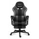 2. Huzaro Force 4.7 Gaming-Stuhl aus grauem Netzgewebe