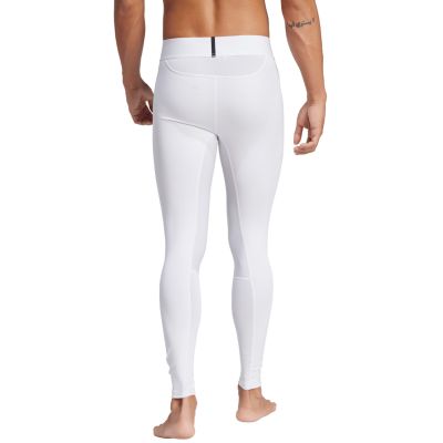 4. Herren adidas Techfit Tight Long Leggings Weiß JN7353