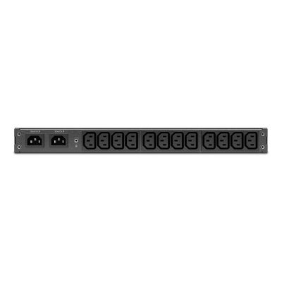 2. Rack-ATS, 230 V, 10 A, C14 Eingang, (12) C13 Ausgang