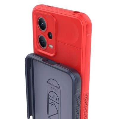 8. Magic Shield Hülle für Xiaomi Redmi Note 12 5G / Poco X5 5G Flexible Panzerabdeckung Schwarz