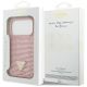 8. Guess Strass Dreieck Logo iPhone 17 Pro Hülle - Rosa