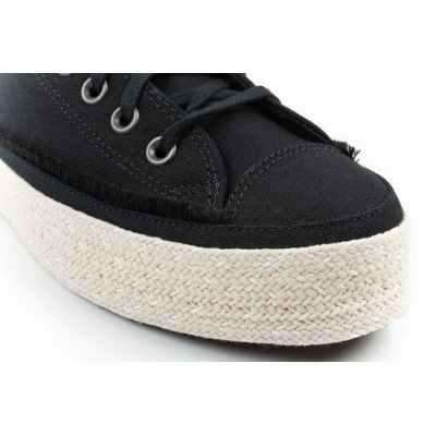 16. Converse Chuck Taylor Damen-Sportschuhe, Espadrilles, modisch, schwarz, bequem