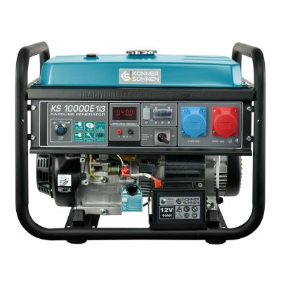 KÖNNER & SÖHNEN BENZIN-GENERATOR 7,5 kW 230/400 V ELEKTROSTARTER AVR VST KS10000E1/3