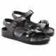 Birkenstock RIO KIDS EVA Black schmale Kindersandalen (0126113)