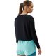 12. Langarm-T-Shirt 4F F218 W 4FWSS24TFLOF218 20S