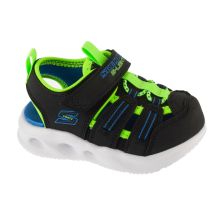 Skechers S-Lights: Sola Glow Sandale - Hyper-Coast 407033N-BKLM Schwarz 22