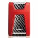 Externe Festplatte ADATA HD650 (2 TB; 2,5"; USB 3.2; rot)