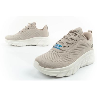 8. Skechers Bobs B Flex Damen-Sneaker, modisches Beige