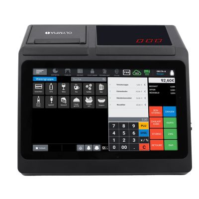 2. Olympia T110 Kasse mit Direktthermoanzeige, 100.000+ LED-Anzeige