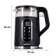 11. ELDOM Kabelloser Wasserkocher mit Temperaturregelung C560 NUVIA 2000W 1,7 L, LED-Anzeige, Wassertemperaturregelung