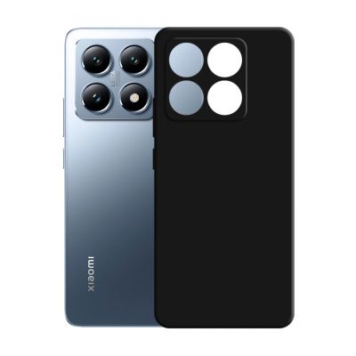 4. 3mk Silikonhülle für Xiaomi 14T – schwarz