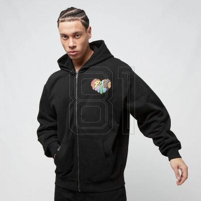 5. Karl Kani Woven Signature Kani Life OS Hoodie mit durchgehendem Reißverschluss 6021416