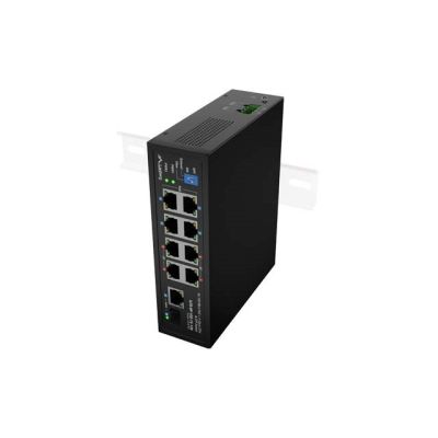 6. LANBERG ILFE-8P-1GE-1S-120 LIGHT INDUSTRIAL POE 4XBT 4XAT SFP+ETH DIN FAST ETHERNET
