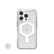 Etui Urban Armor Gear UAG John Plyo MagSafe Eis/Weiß